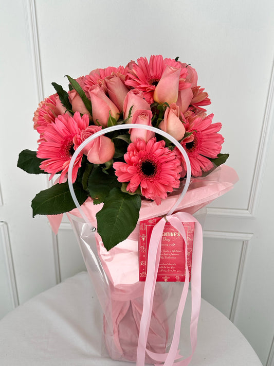 Bouquet rosas&gerberas