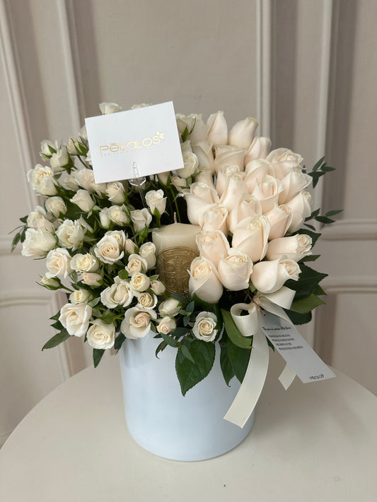 Arreglo floral Ivory